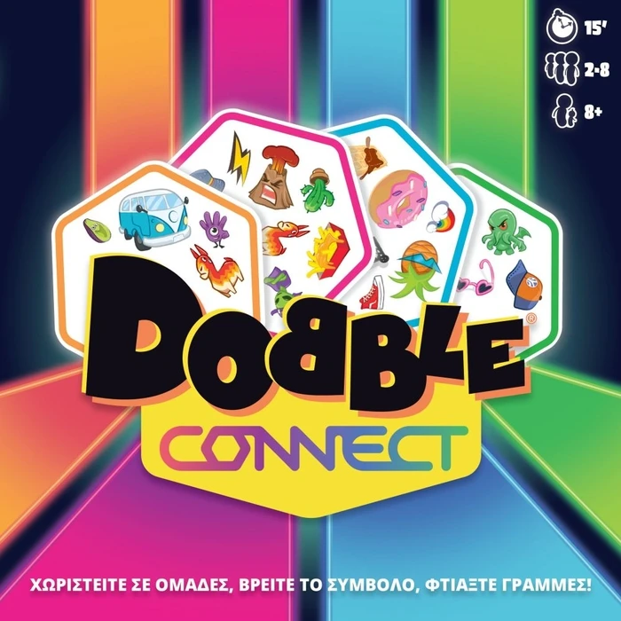 Επιτραπεζιο Κάισσα Dobble Connect - Επιτραπέζιο (Ελληνική Γλώσσα) (KA114615)