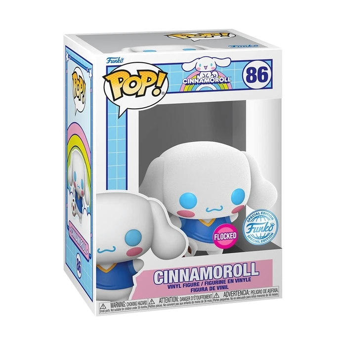 Φιγούρα Funko Pop! Sanrio: Cinnamoroll - Cinnamoroll with Soccer Ball (Flocked)