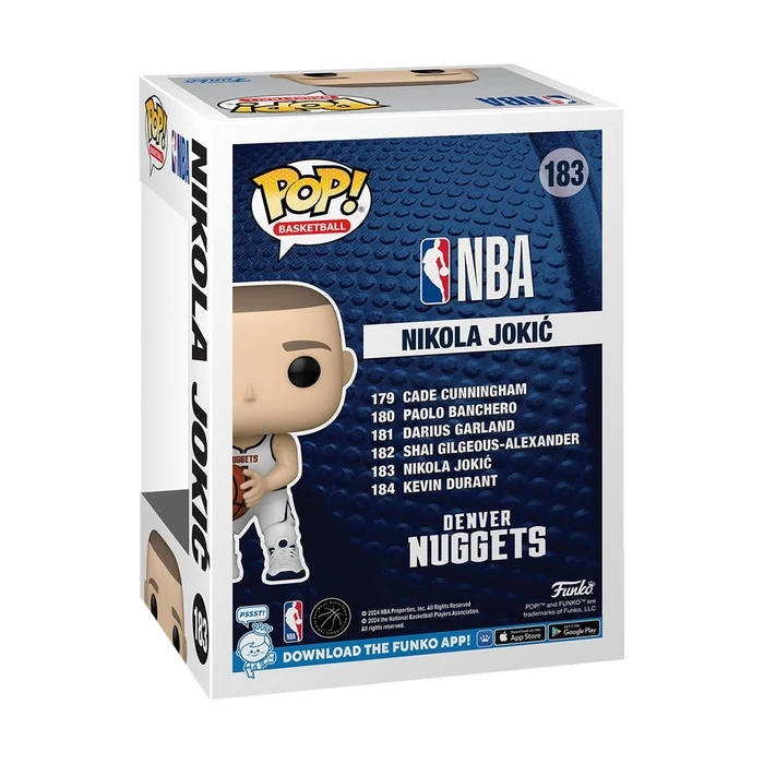 Φιγούρα Funko Pop! NBA: Denver Nuggets - Nikola Jokic #183
