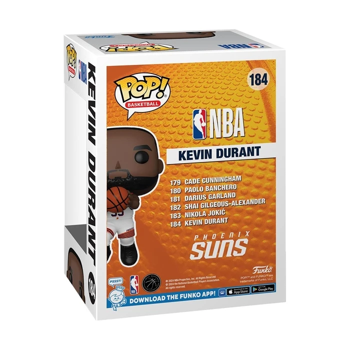 Φιγούρα Funko Pop! Basketball NBA: Phoenix Suns - Kevin Durant #184