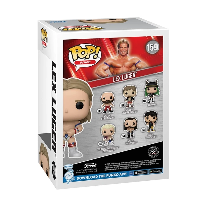 Funko Pop! Sports: WWE - Lex Luger #159 Vinyl Figure