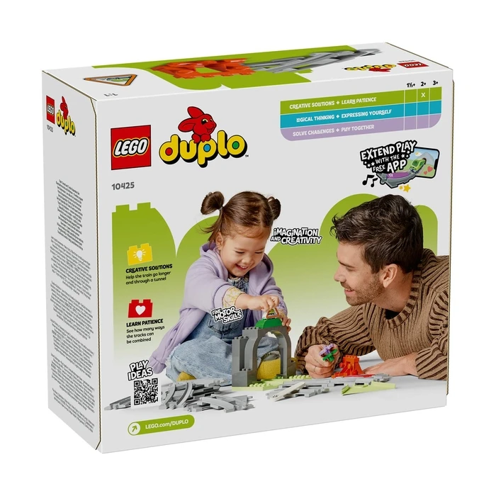 LEGO Duplo Town: Train Tunnel and Tracks Expansion Set (10425)