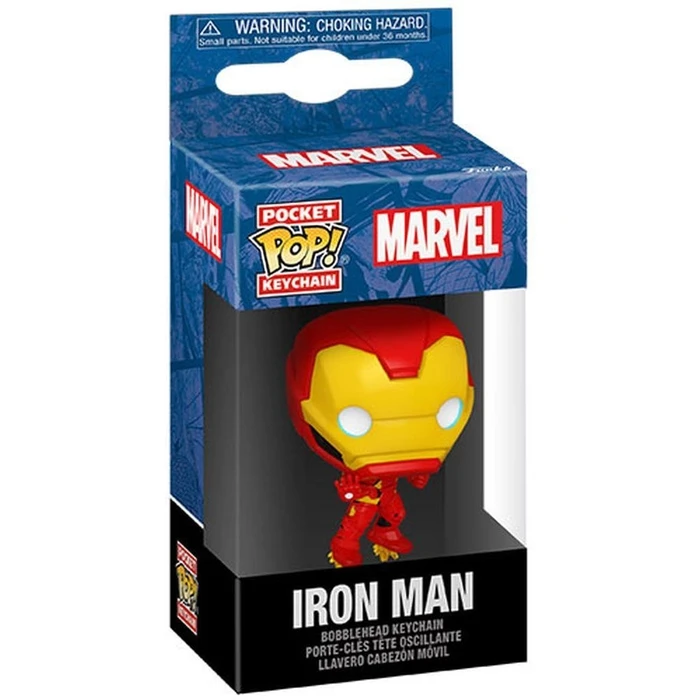 Μπρελόκ Funko Pocket Pop!: Marvel - Iron Man (New Classics)