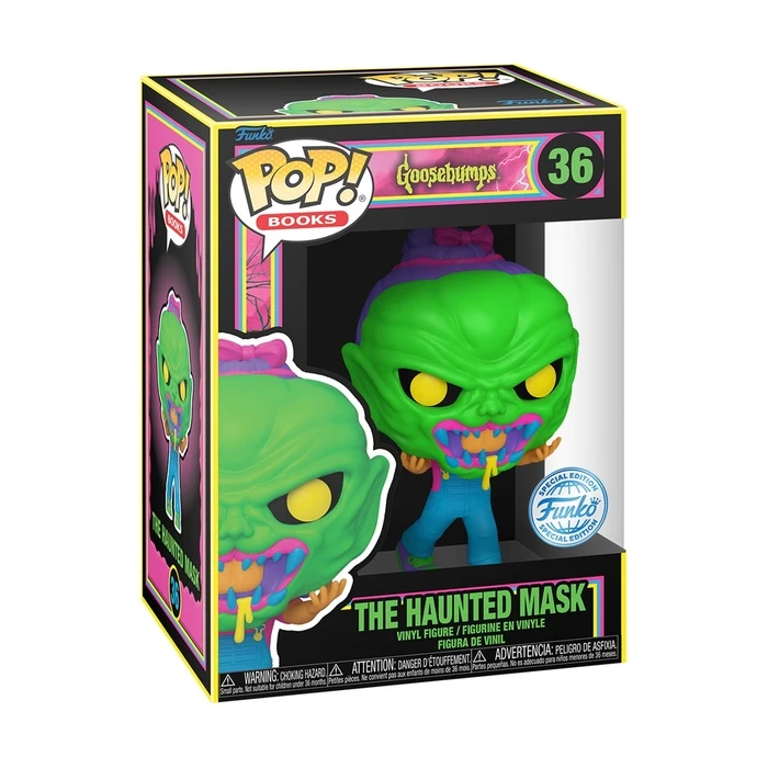 Φιγούρα Funko Pop! Books: Goosebumps - The Haunted Mask​ (Blacklight)