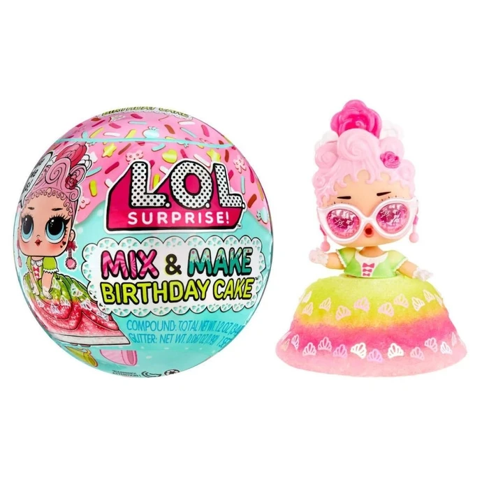 Μινιατούρα MGA L.O.L. Surprise: Mix Make - Birthday Cake Doll (593140EUC)