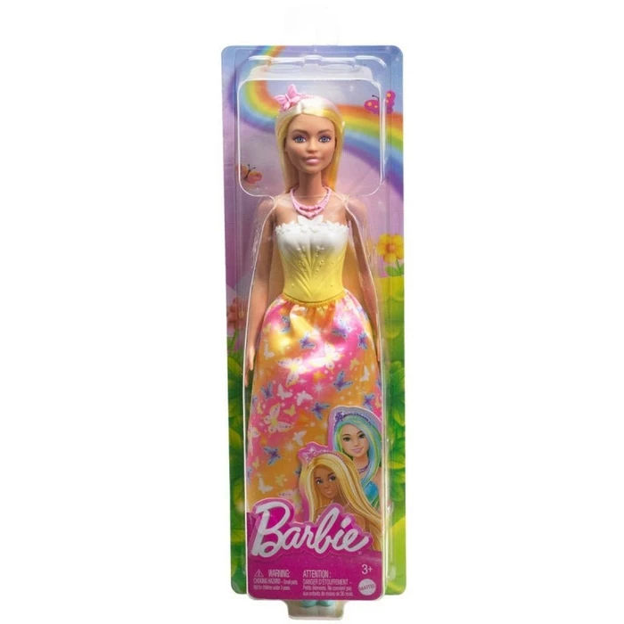Mattel Barbie: Barbie Royals Princess Doll with Orange Hair (HRR09) EN,FR,DE,IT,NL,ES,PT,SE,FI,DK,NO,BG,PL,CZ,SL,HU,RO,GR,TR,RU,AR Pack / Carton Blister Pack