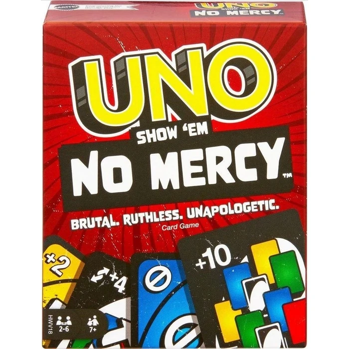 Εκπαιδευτικό Παιχνίδι Mattel Uno: Show Em No Mercy Card Game (HWV18)