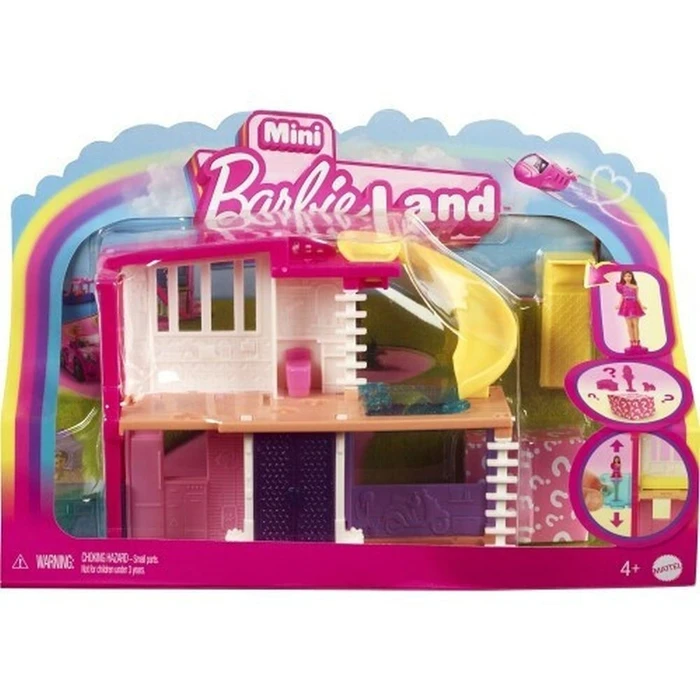 Φιγουρα Mattel Barbie: Mini BarbieLand - House, Doll Accessories (HYF47)