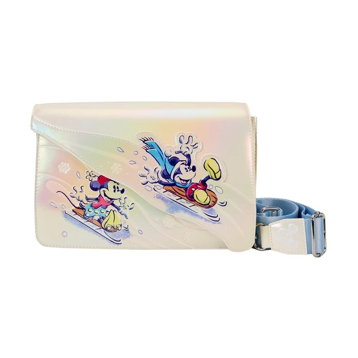 Παιδική Τσάντα Loungefly Disney Mickey & Friend  Winter Wonderland Crossbody Bag (WDTB3089)