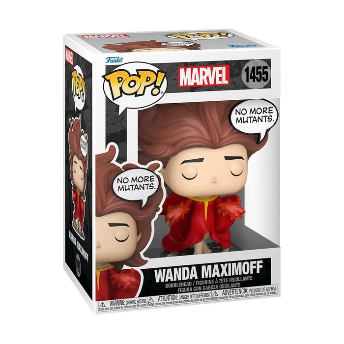 Funko Pop! Comics Marvel Wanda Maximoff (No More Mutants) #1455 Bobble-Head Vinyl Figure
