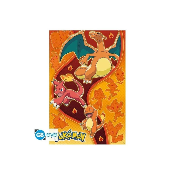 Abysse Pokemon - Fire Type Maxi Poster (91.5x61cm) (GBYDCO557)