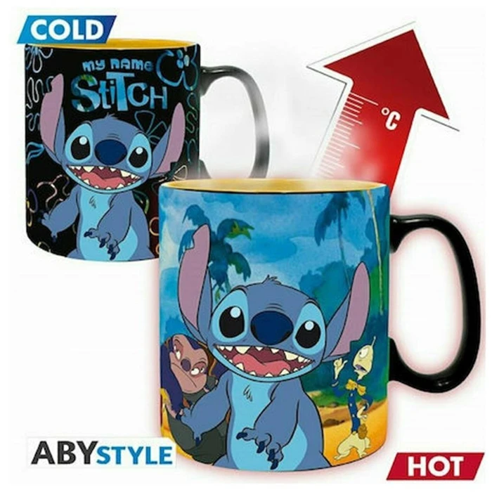Κούπα Abysse Disney: Stitch Heat Change Mug (460ml) (ABYMUG992)