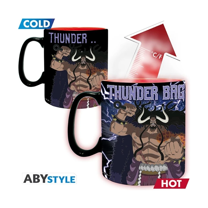 Abysse One Piece Luffy vs Kaido Heat Change Ceramic Mug 460 ml