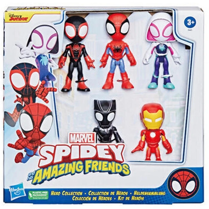 Παιχνίδι Μινιατούρα Hasbro Disney Junior Marvel: Spidey and his Amazing Friends - Hero Collection Pack (F8401)