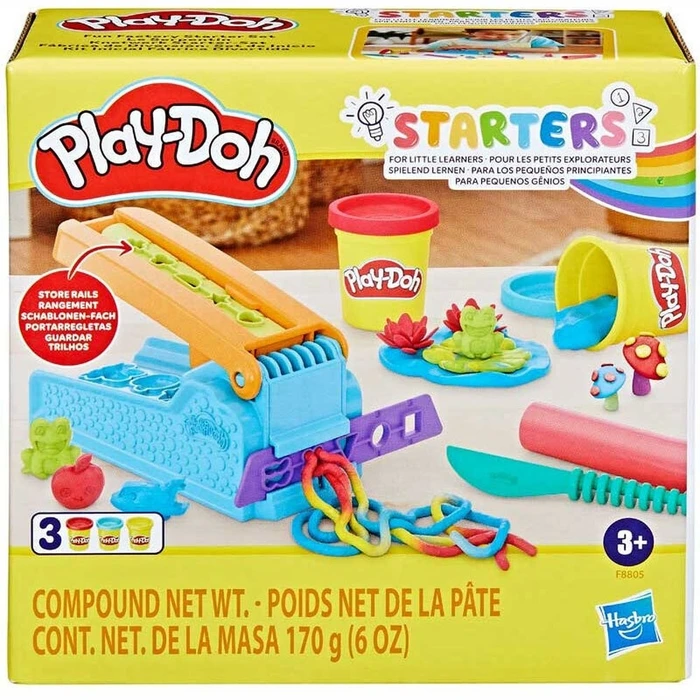 Πλαστελίνη Hasbro Play-Doh Starters: Fun Factory Starter Set (F8805)