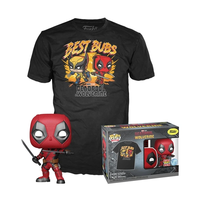 Funko Pop! & Tees (Adult) Wolverine Deadpool (XL)