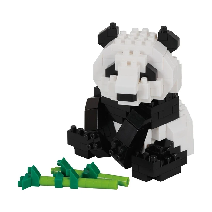 Φιγούρα Τουβλάκια Bandai Nanoblock  Animal Giant Panda Building Block Figure (NBC328)