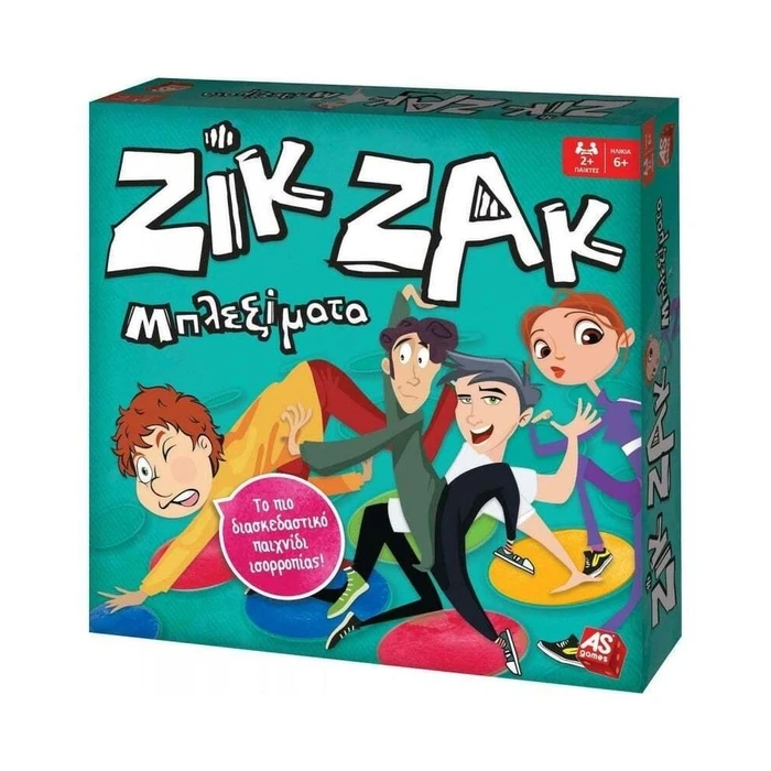 Επιτραπέζιο Παιχνίδι AS Ζικ Ζακ Μπλεξίματα (1040-24714)