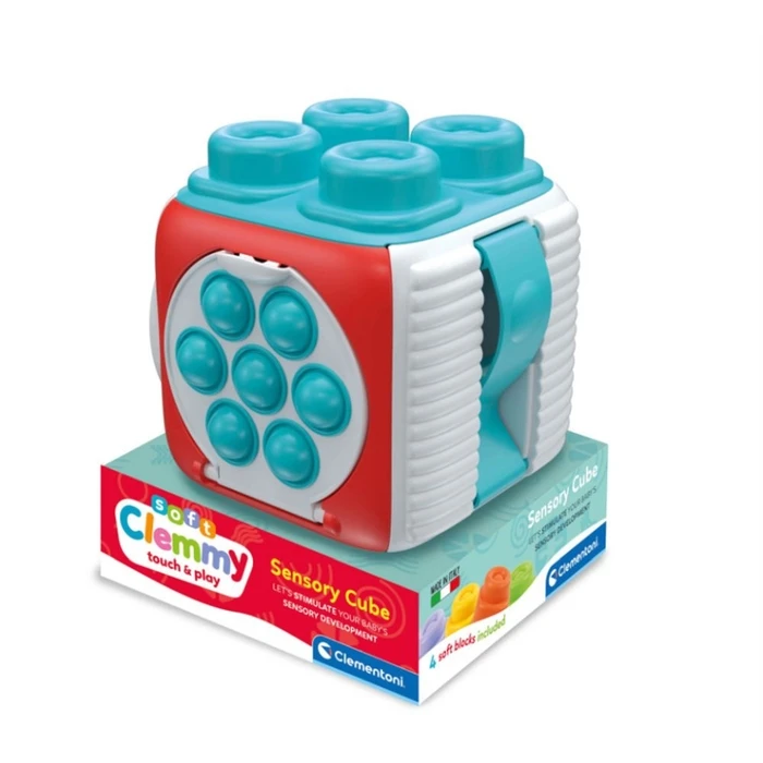 Βρεφικό Παιχνίδι AS Soft Clemmy: Touch Play - Sensory Cube (1033-17902)