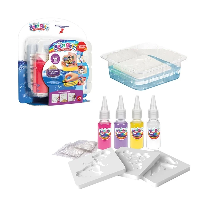 Παιχνίδι AS Εργαστήριο Ζουληχτές Φιγούρες - Aqua Gel Starter Pack (Random) (1080-88997)