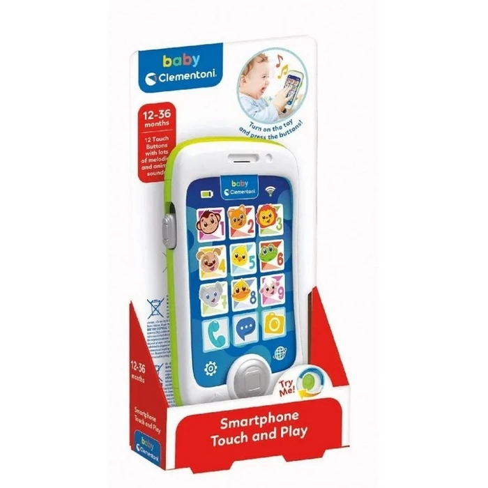 Βρεφικό Παιχνίδι AS Baby Clementoni: Tο Πρώτο Μου Smartphone (63722) (1000-63722)