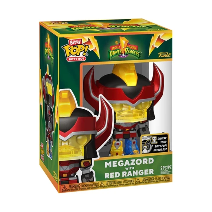 Φιγούρα Funko Bitty Pop! Bots: Power Rangers - Megazord with Red Ranger
