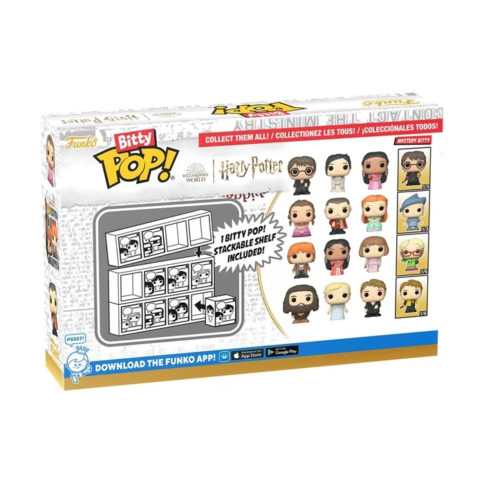 Φιγούρα Funko Bitty Pop! 4-Pack: Harry Potter Goblet of Fire Ron Weasley, Padma Patil, Madame Maxim, Mystery Pop! Vinyl Figures