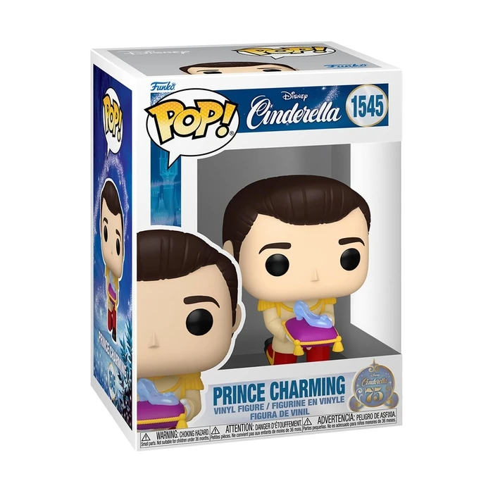 Funko Pop! Disney: Cinderella's 75th - Prince Charming #1545 Vinyl Figure