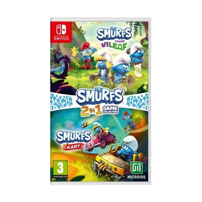 Παιχνίδι NSW The Smurfs:Mission Vileaf + Smurfs Kart