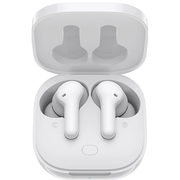 Bluetooth Handsfree Qcy T13 TWS White Dual Driver 4-mic noise cancel. - Quick Charge 380mAh