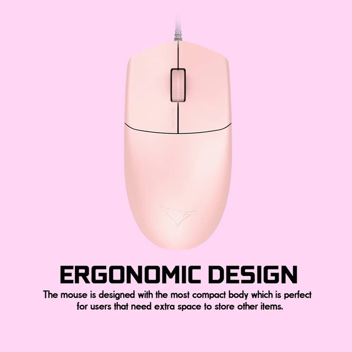 Ποντίκι Alcatroz 1600cpi Asic One Peach