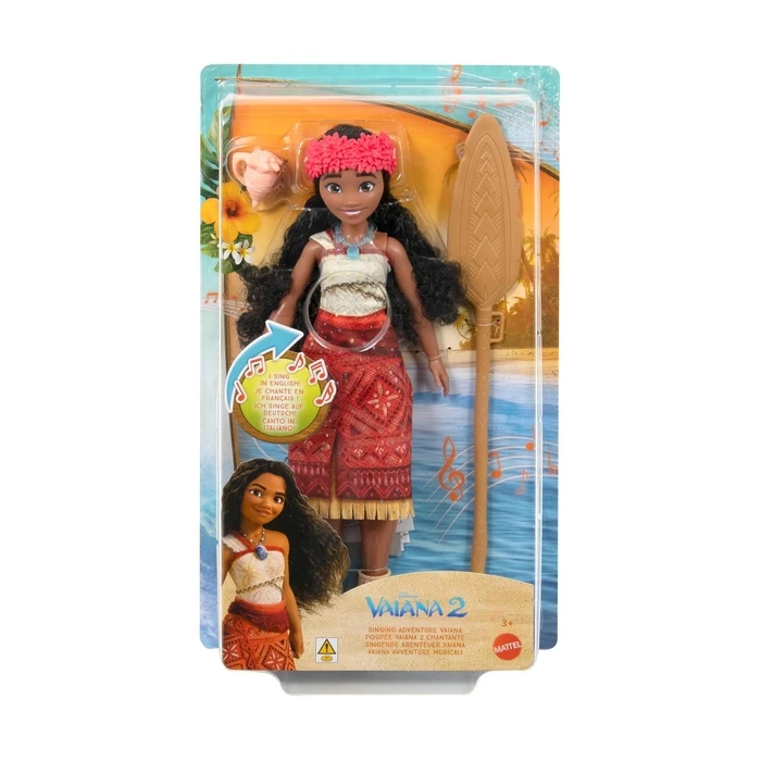 Κούκλα Mattel Disney Princess Vaiana 2 Singing Adventure Vaiana Doll (English) (JBT61)