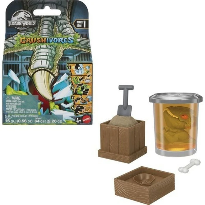 Μινιατούρα Mattel Jurassic World: Crushivores - Dinosaur Mystery Series 1 (HVB29)