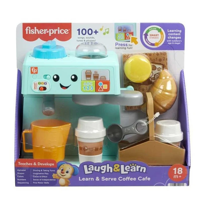 Βρεφικό Παιχνίδι Fisher-Price: Laugh Learn - Coffee Cafe (HYR99)