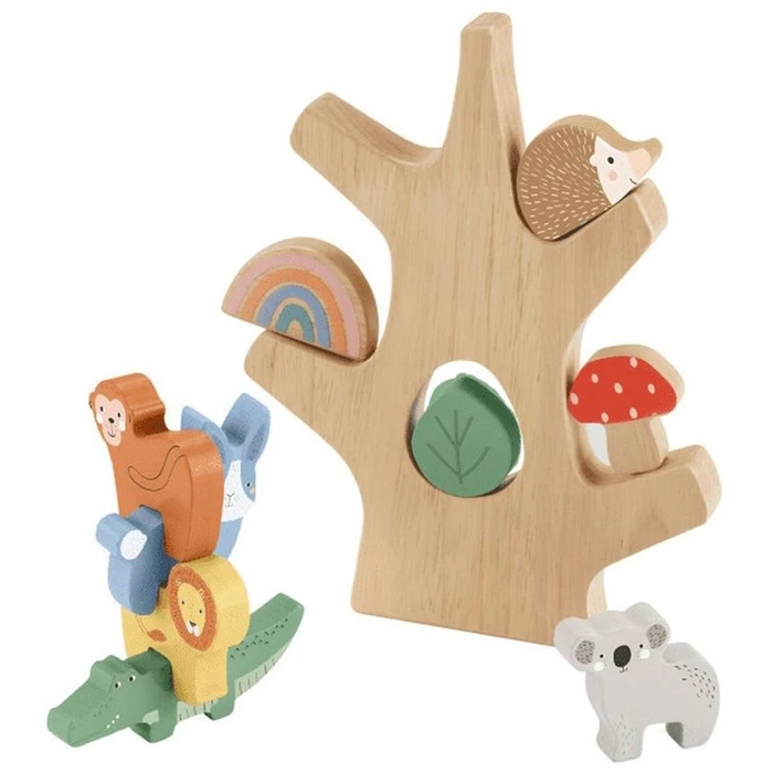 Παιχνίδι Fisher-Price - Wooden Balance Tree (HXT87)