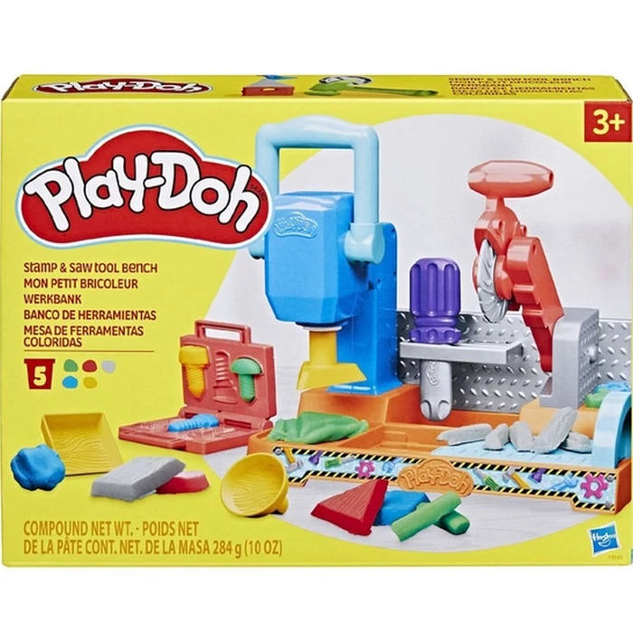Πλαστελίνη Hasbro Play-Doh - Stamp SawTool Bench (F9141)