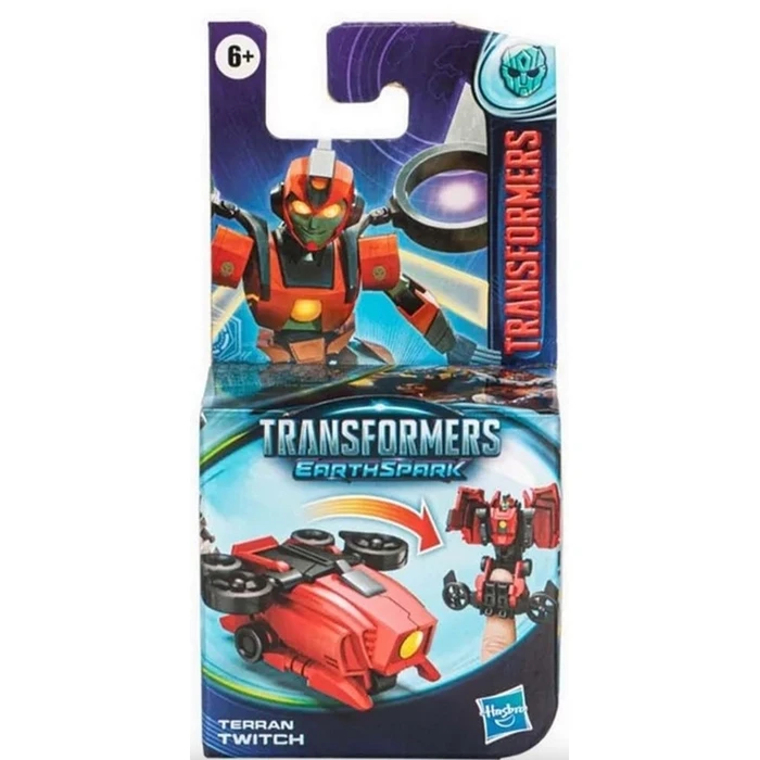 Φιγουρα Hasbro Transformers: Earthspark Tacticon - Terran Twitch Action (F8659)