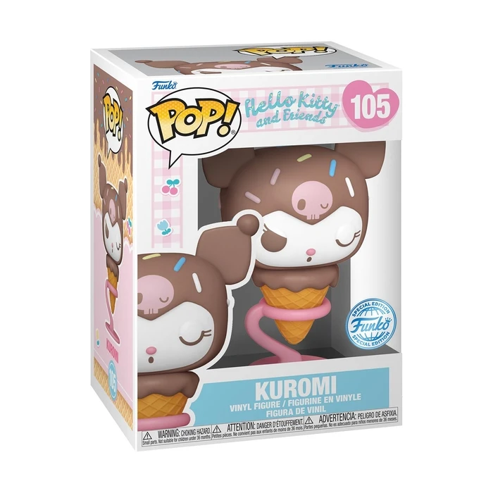 Funko Φιγούρα Pop Sanrio Hello Kitty And Friends Kuromi Ice Cream Cone Special Edition 105