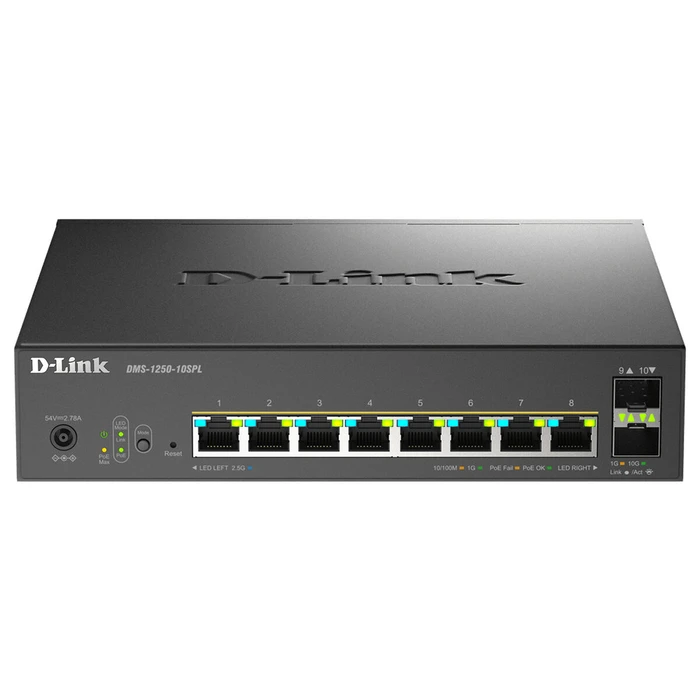 Network Switch D-Link DMS-1250-10SPL/E 