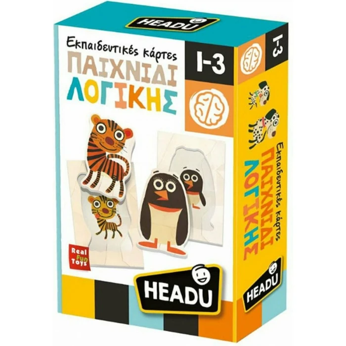 Εκπαιδευτικό Παιχνίδι Headu Εκπαιδευτικές Κάρτες Παιχνίδι Λογικής (50.27255)
