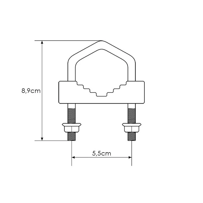 Default Clamp 6x9cm DM-76-927