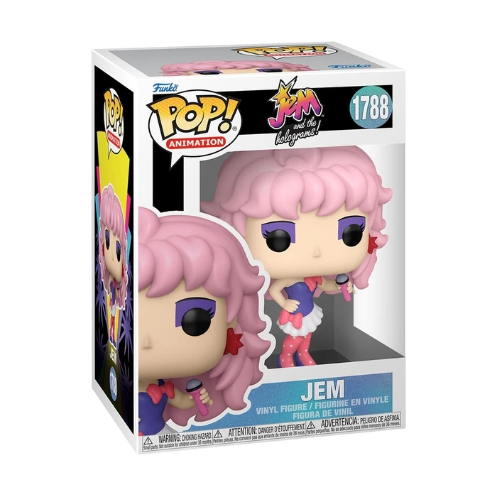 Funko Pop! Animation: Jem and the Holograms - Jem #1788 Vinyl Figure