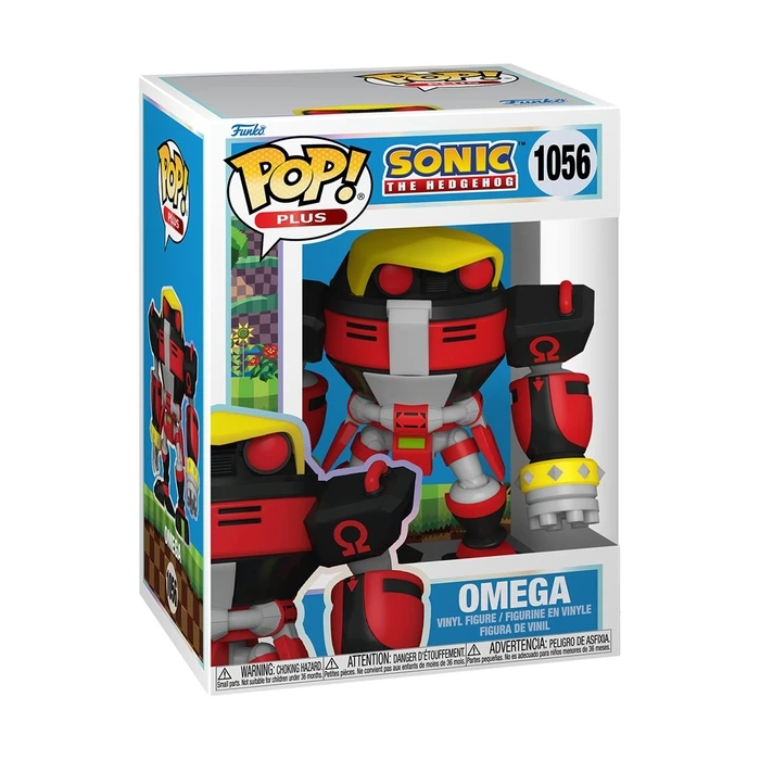 Funko Pop!  Funko Pop! Plus: Sonic The Hedgehog - Omega #1056 Vinyl Figure