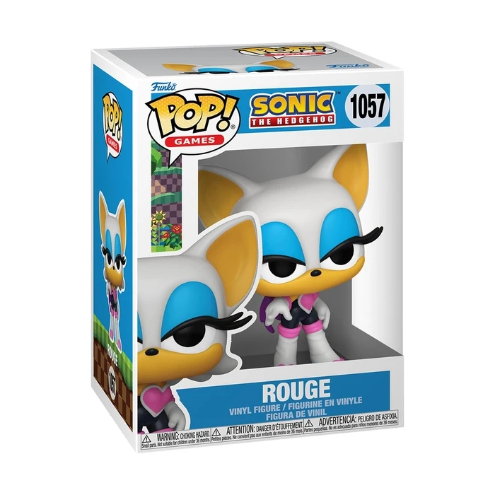 Funko Pop!  Funko Pop! Games: Sonic The Hedgehog - Rouge #1057 Vinyl Figure