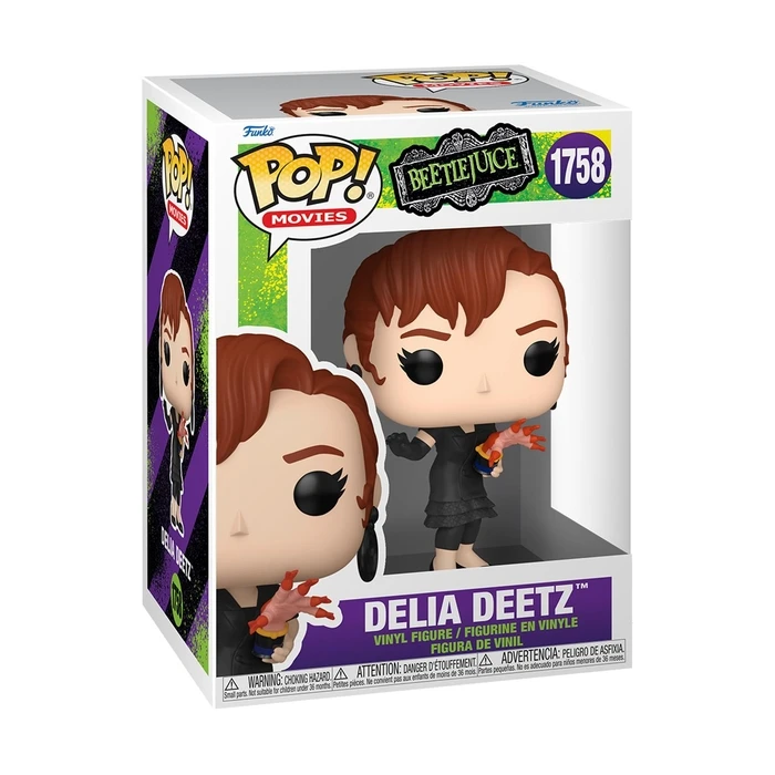 Funko Pop!  Funko Pop! Movies: Beetlejuice - Delia Deetz #1758 Vinyl Figure