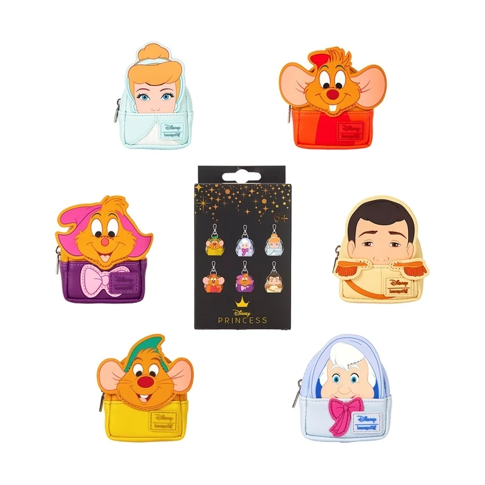 Accessories Loungefly Disney Cinderella 75th Anniversary Mystery Mini Backpack Bag Charm