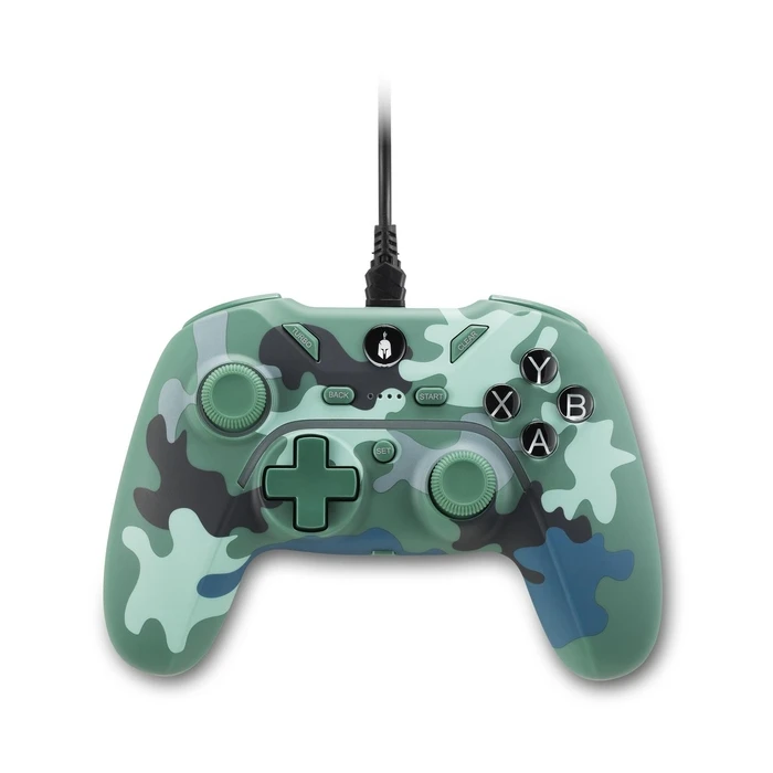 Gamepad Spartan Gear Pelekys Ασύρματο (compatible with PC and playstation 3) (colour: Green Camo)