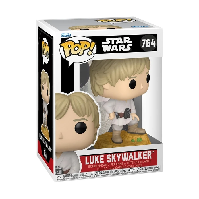  Funko Pop! Disney: Star Wars - Luke Skywalker #764 Bobble-Head Vinyl Figure