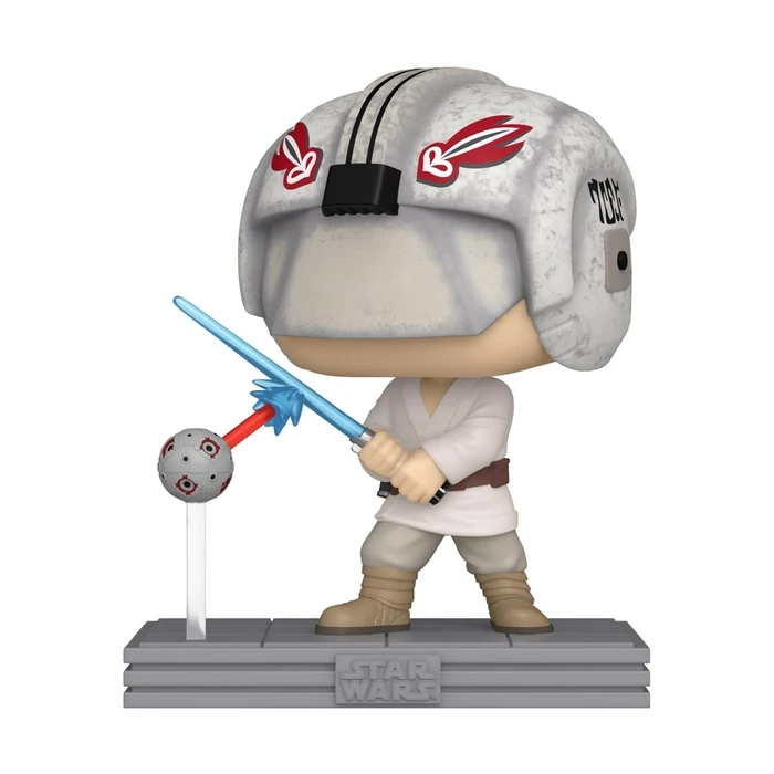  Funko Pop! Disney: Star Wars - Luke Skywalker with Remote #765 Bobble-Head Vinyl Figure