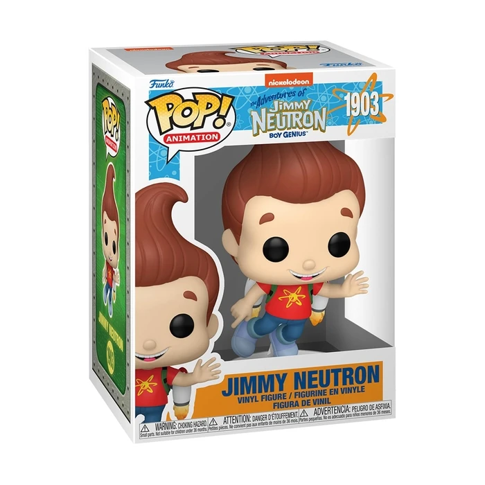 Funko Pop Animation The Adventures of Jimmy Neutron Boy Genius Jimmy Neutron Vinyl Figure
